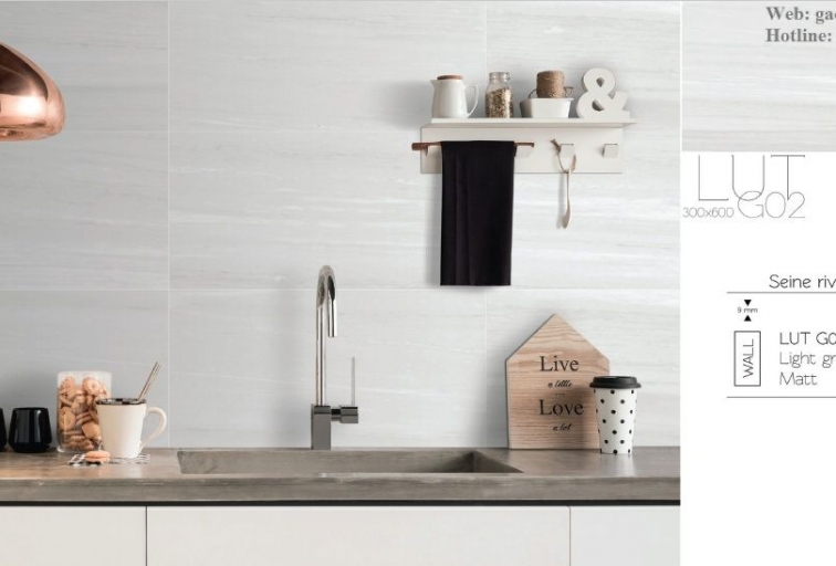 GẠCH ỐP EUROTILE 300x600 LUT G02