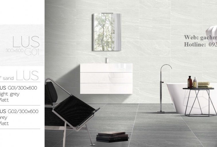 GẠCH ỐP EUROTILE 300x600 LUS G01