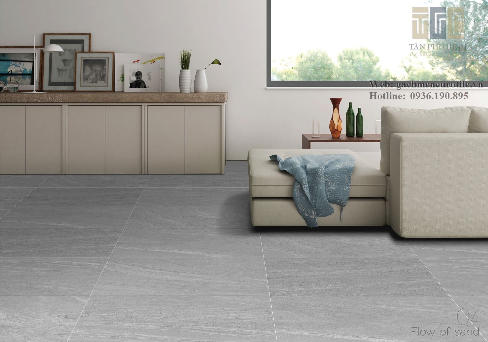 Layout 1 gạch lát Eurotile 300x600 LUS G02